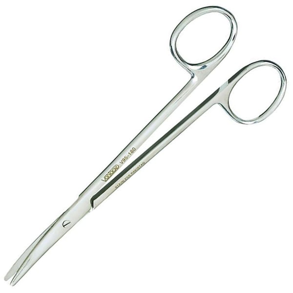 Vantage Metzenbaum Scissors, 5.5in, Curved